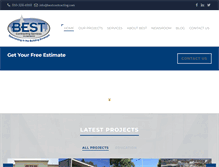 Tablet Screenshot of bestcontracting.com